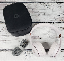 Beats Solo 4 Bluetooth Wireless On-Ear Headphones - Cloud Pink - w/Case