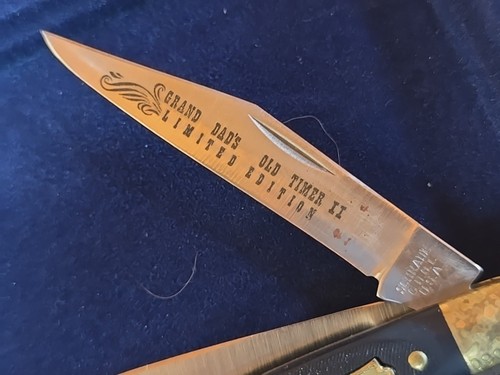 Vintage Schrade Grand Dad's Old Timer II Limited Edition 1975 Complete RARE Box - Picture 6 of 19