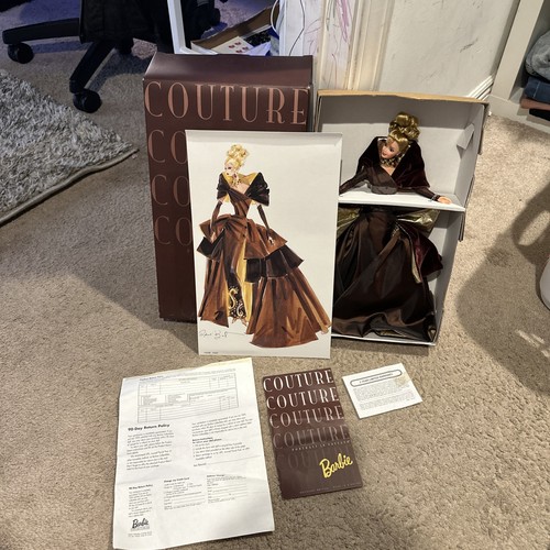 Portrait in Taffeta Barbie Doll The Couture Collection 1996 Mattel 15528 NEW