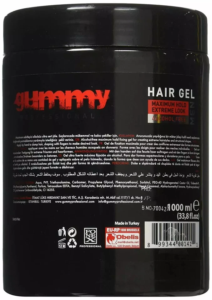 6 X Gel para Cabello Gomoso Fonex 33 OZ Max Hold Extreme Look Envío RÁPIDO Foto 3 de 3