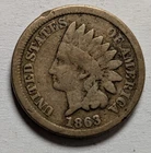1863 Indian Head One Cent
