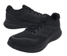 Adidas Men Run Falcon 5 Wide Shoes Athletic Black Sneakers Boot GYM Shoe JH5184