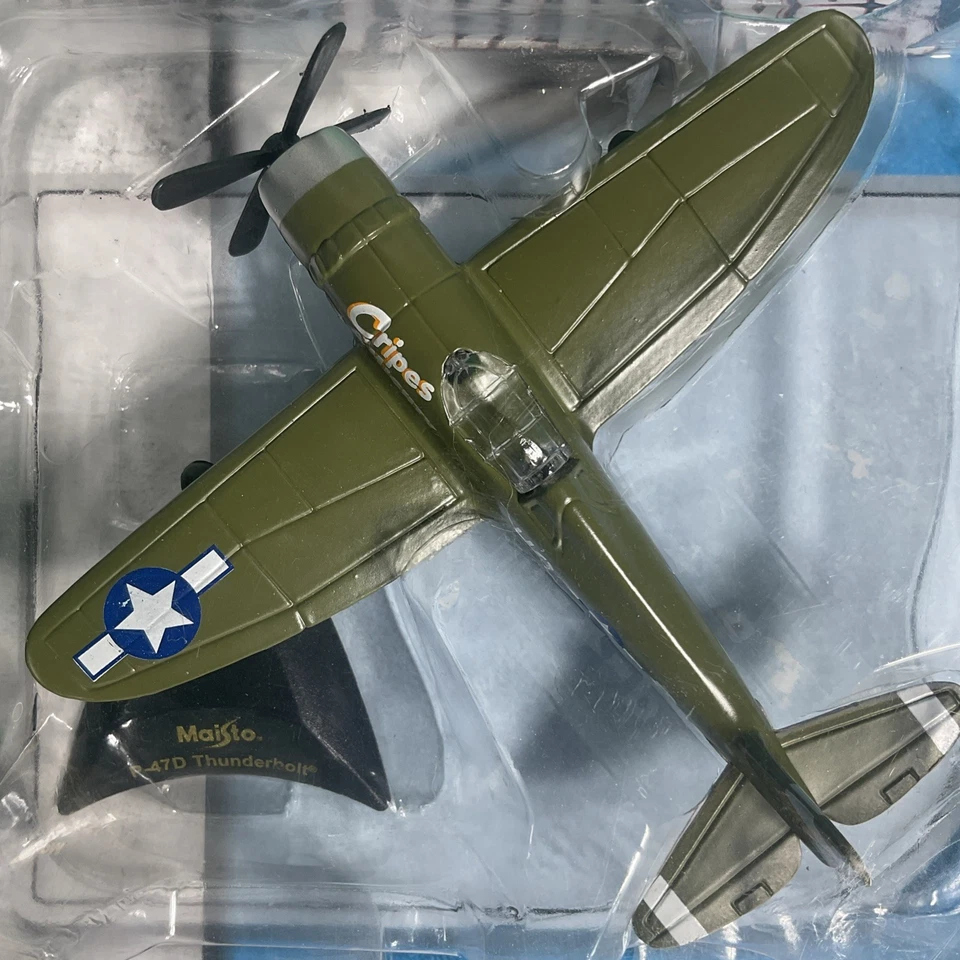 Maisro Tailwinds P47D Thunderbolt Cripes Всемогущий Истребитель Самолет Новый в коробке - Изображение 3 из 4
