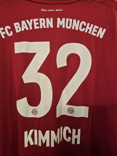  FC Bayern Munich 2019/20 Kimmich Home LS Size 3XL Jersey - Picture 4 of 8
