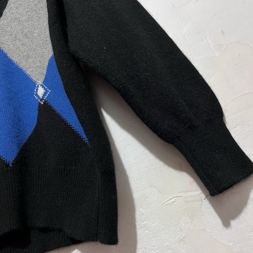 Suéter Scotland Pure Cashmere | Intarsia, con incrustaciones a mano | Diseño Diamante - Imagen 5 de 13