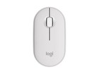 Logitech M350S Pebble Mouse 2 Bluetooth - Blanc