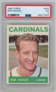 1964 Topps 543 Uecker PSA 5 713150 