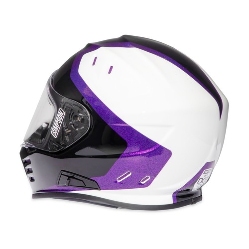 Simpson Motorcycle GBDROYXS Ghost Bandit Helmet Adult X-Small - US Royal - Imagen 10 de 12