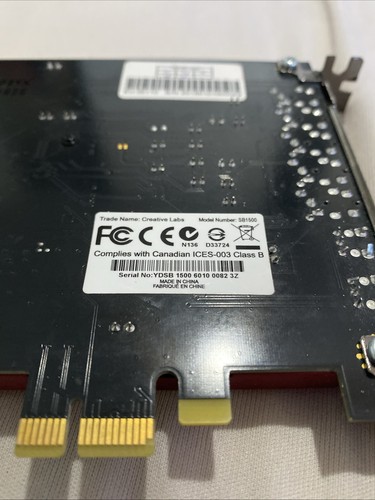 Creative Sound Blaster Sound Card - SBX Pro Studio SB1500 - Afbeelding 4 van 7
