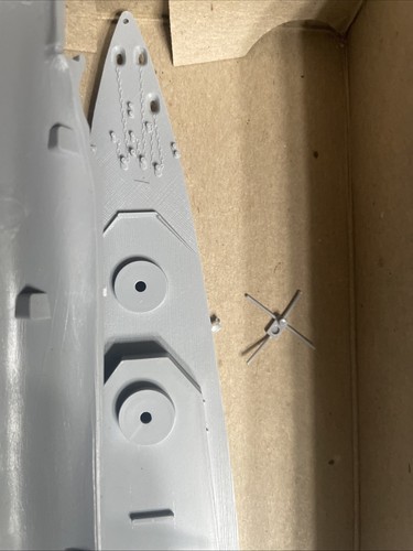 HMS Suffolk - Airfix Red Stripe Ser. Kit de envío sin montar escala 3 1/600 #F303S - Imagen 4 de 7