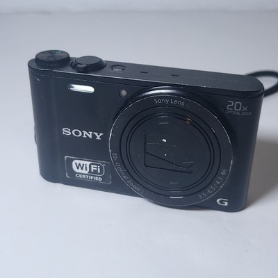 Sony Cyber-shot DSC-WX300 Digitalkamera für Teile FEHLER DEFEKT NOT WORKING