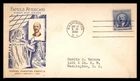 Mayfairstamps US FDC 1940 Daniel Chester French First Day Cover aax_67349