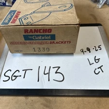 Gabriel  Steering Stabilizer Bracket Stabilizer Bracket Kit 1330 New Old Stock