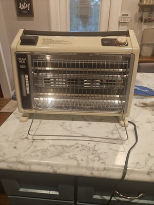 #ad Rare Vtg ROBESON Quartz Steam Heat Heater 1500W Vintage Heater MADE IN JAPAN $59.85