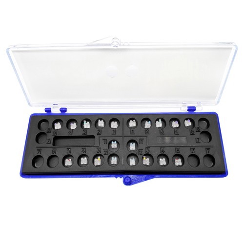 ORMAER Soporte Cerámico Dental Ortodoncia Mini Soporte Transparente MBT/ROTH 022 345 Gancho - Imagen 4 de 36