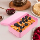  3 Pcs Rectangular Tinplate Box Decorative Containers with Lids Candy Tins