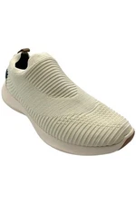 Vessi Men's Everyday Move Slip On Sneaker Linen Beige On Gum