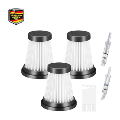 3 Stück HEPA-Filter für MOOSOO  Genius Invictus