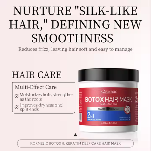 PRO Hair Botox Treatment With Keratin Organic Healthy Moisture Cream Hair 500ml - Picture 2 of 4