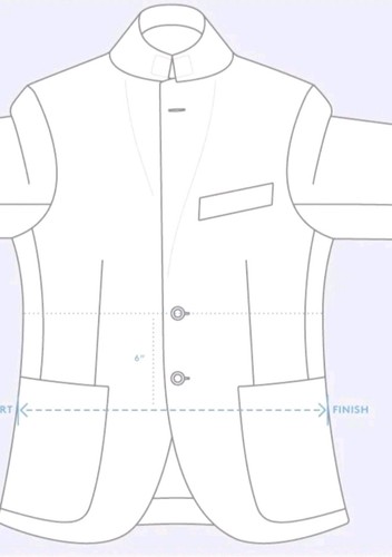 New Peak Lapel Suit 36r 32x32 Wool Viscose Dual Vent Tailored Pick Stitch - Picture 19 of 23