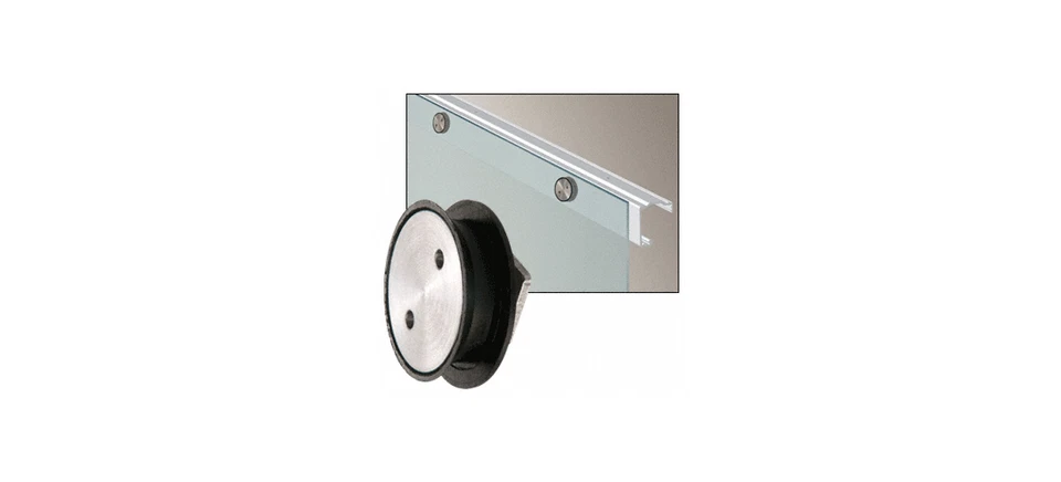 CRL CRL3972A 285 Series Flush Mount Glass Support Satin Anodized - Image 2 of 2