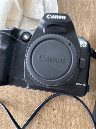 Canon EOS D60 Kamera mit 18-55 Objektiv DSLR Kamera Akku Ladegerät - Bild 2 von 7
