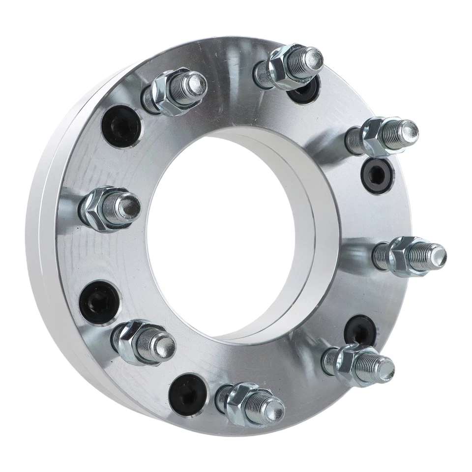 4 Pcs For Chevrolet GMC 6 Lug to 8 Lug 2" 6x5.5 to 8x6.5 Wheel Adapters 14x1.5 - Изображение 4 из 4