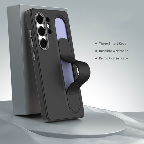 Schockfeste Hülle Mit Unsichtbarem Handgelenkband Für S25/S24/23 Ultra Plus - Bild 9 von 20