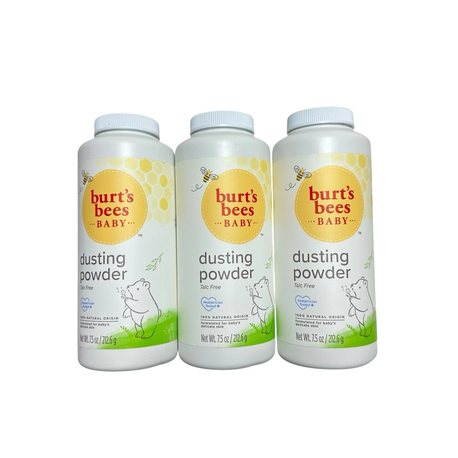 (3) Burt’s Bees Baby 100% Natural Dusting Talc-Free Baby Powder 7.5 Oz
Opens in a new window or tab