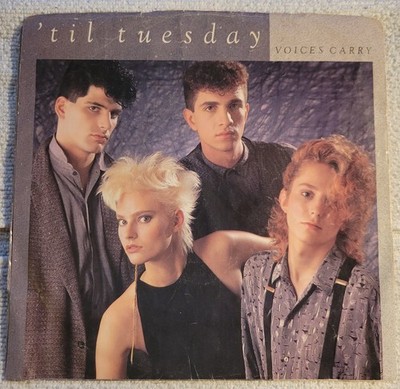 'til Tuesday ''Voices Carry / Are You Serious?'' G / VG STARTER COPY