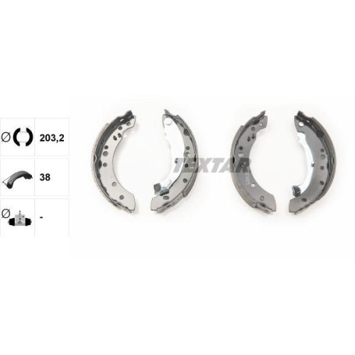 91059800 TEXTAR Bremsbackensatz - Bild 2 von 3