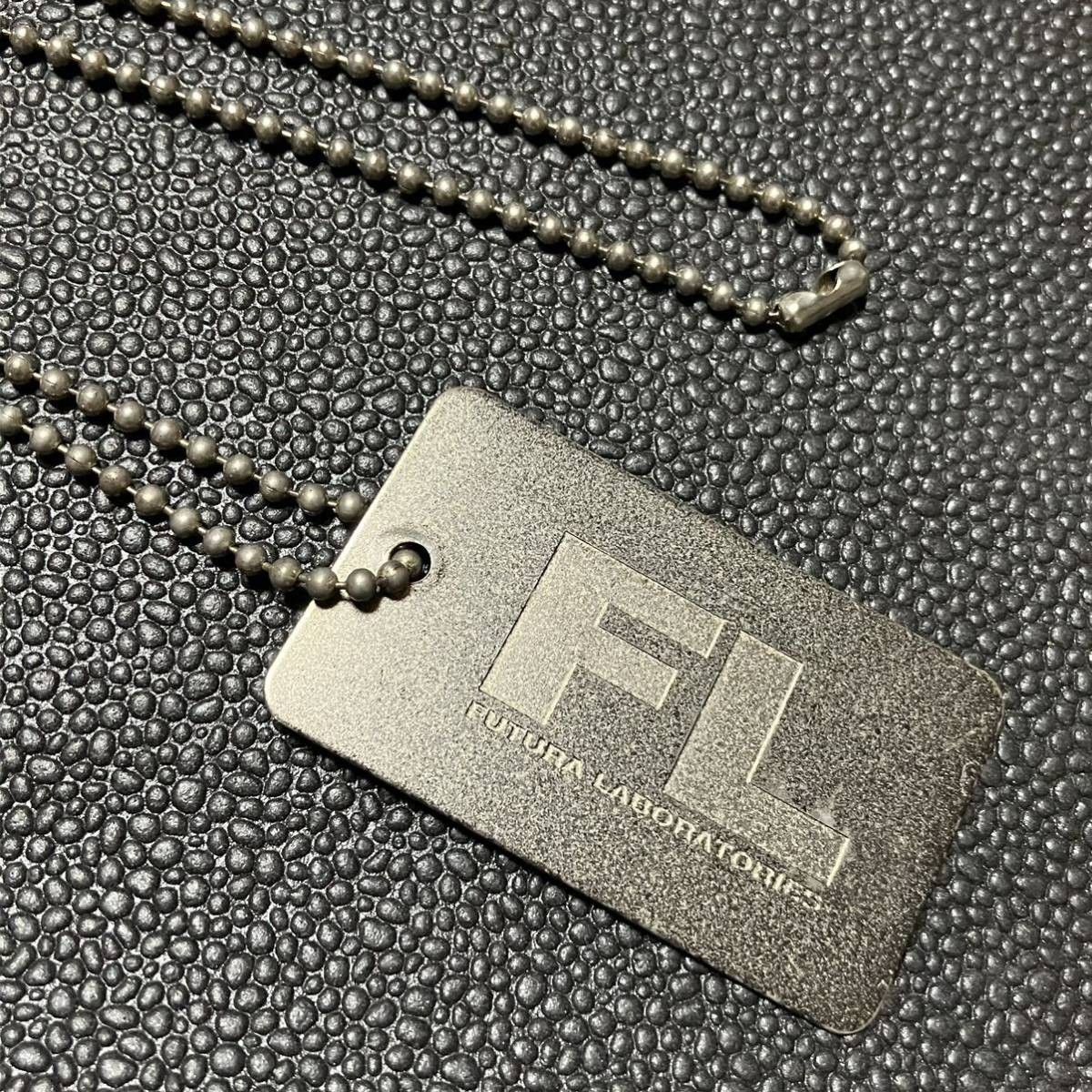 STUSSY Dog-Tag Necklace〝Old stussy〟used TWO RARE VINTAGE STUSSY DOG TAG NECKLACES, VINTAGE, BLACK