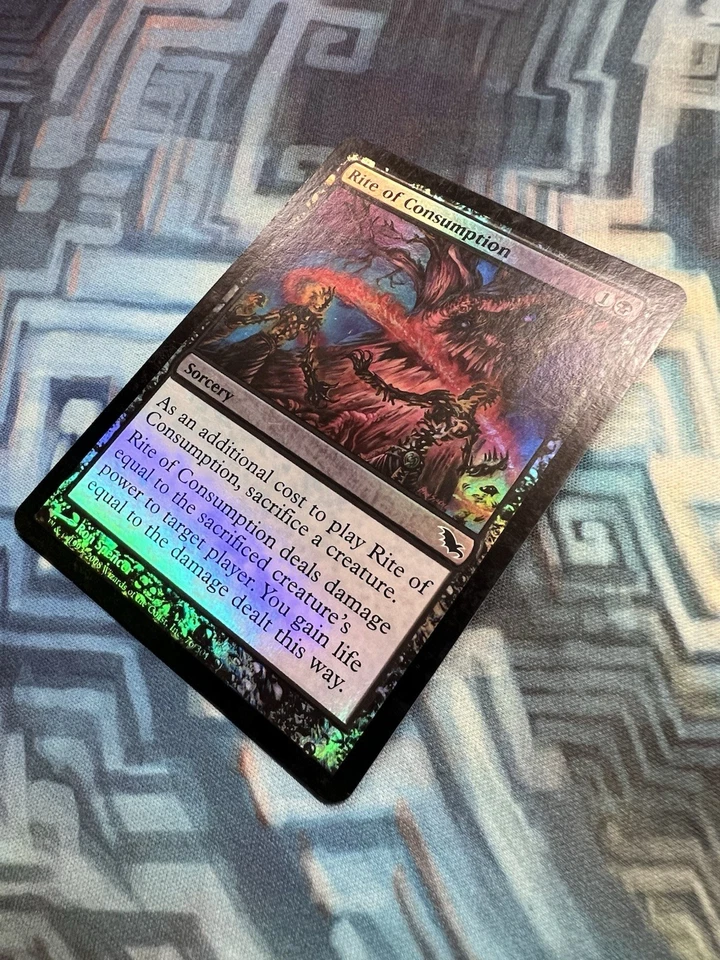 MTG Foil Rite of Consumption EX/LP Shadowmoor - Image 4 of 4