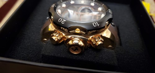 Invicta Venom Rose Gold Watch With New Silicone Brown Band. - Picture 3 of 14