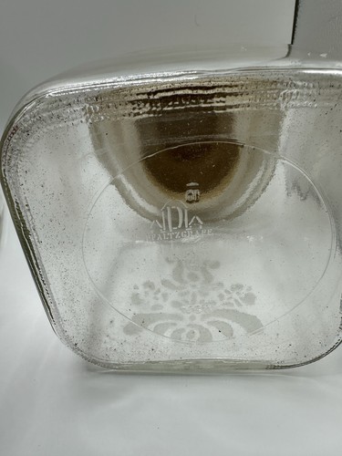 Pair Vintage PFALTZGRAFF USA Village Glass & Stoneware Canisters Cookie Jars - Picture 15 of 17