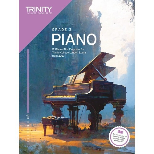 Piezas y ejercicios de examen de piano Trinity de 2023 grado 3 (TCL031938) **ESPECIAL** - Imagen 1 de 1