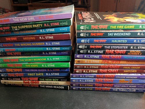 RL Stine Fear Street - Vintage Horror Bücher Taschenbuch Posten 27