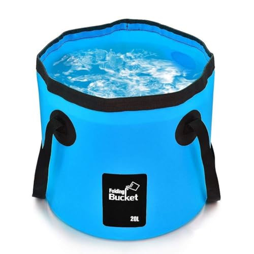 Collapsible Bucket Water Container Portable Folding Camp Wash Basin for - Picture 2 of 7