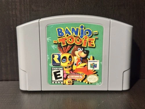 Banjo-Tooie N64 (Nintendo 64, 2000) Authentic Cartridge Only Tested!