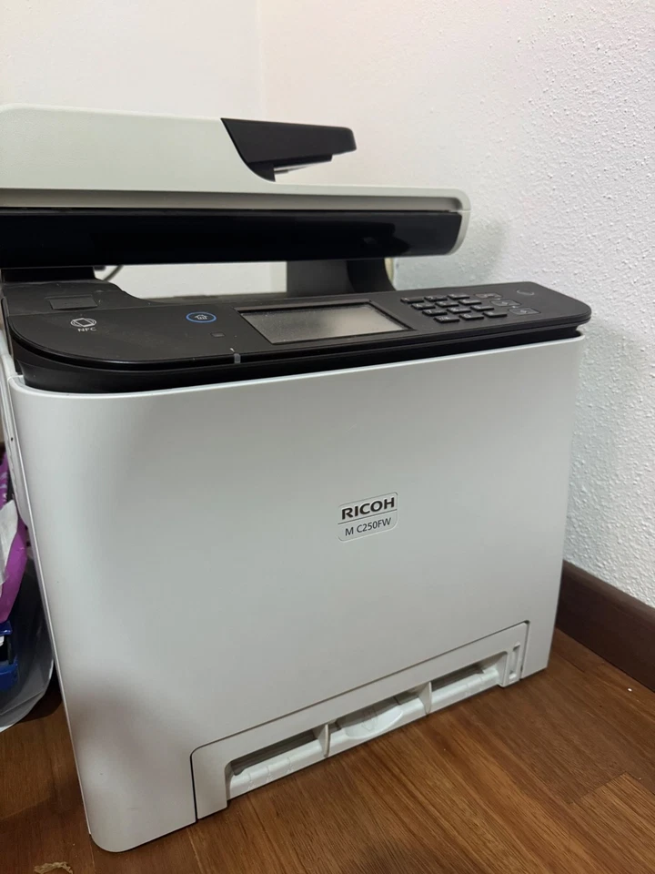 Stampante Ricoh laser modello M C250FW - con toner inseriti - Immagine 3 di 4
