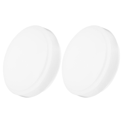 2 Pcs Round Ceiling Lamp Cover Flush Mount Lights Shade Kitchen Lampshade