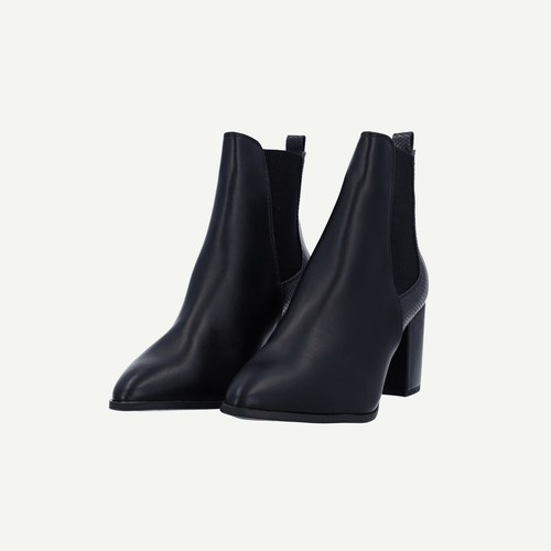 Dune London Womens Black Synthetic Ankle Medium Boots EU 41 UK 8 - Picture 3 of 22
