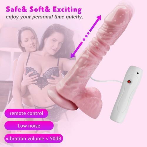 Automatic-Telescopic-Thrusting-Penis-Dildo-Sex-Machine-Vibrator-Sex-Toy-Women - Picture 11 of 13