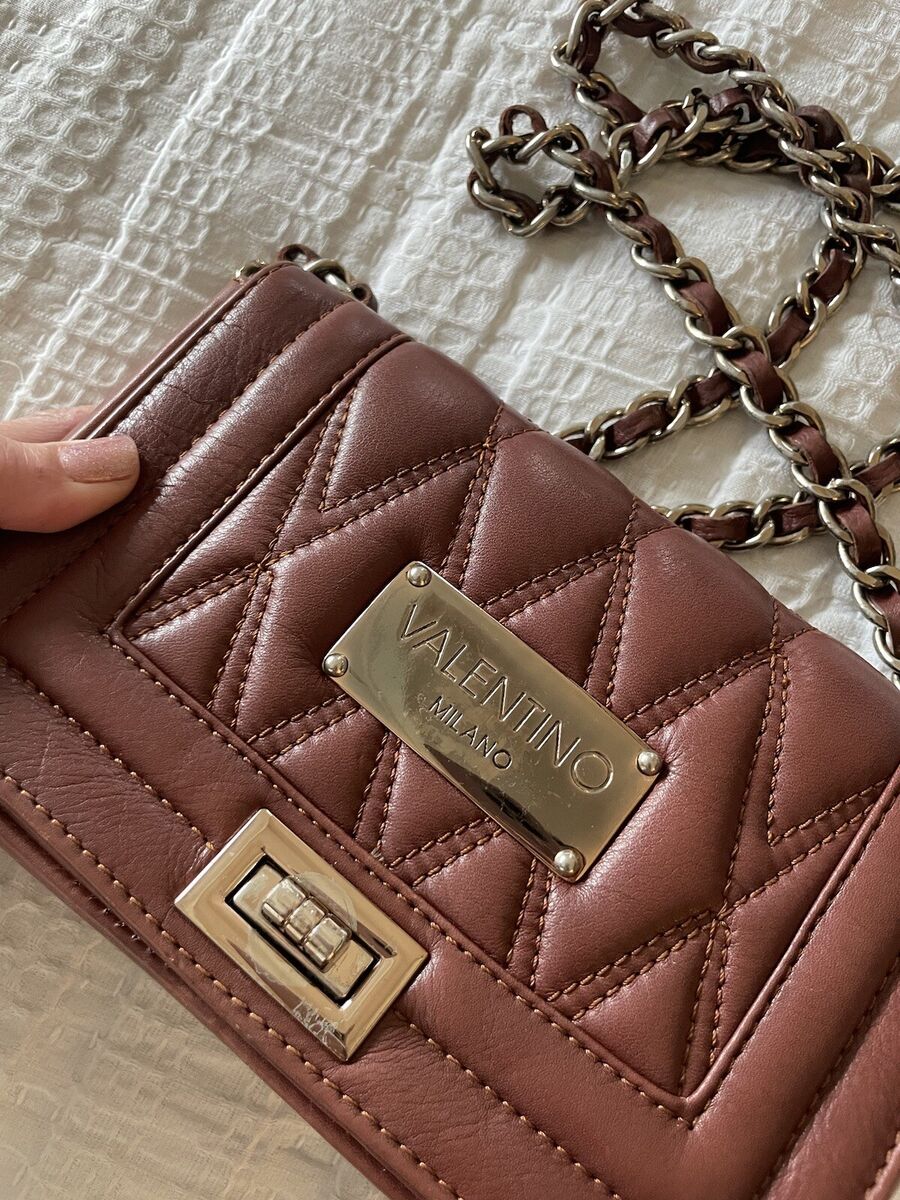 Valentino By Mario Valentino Nina Leather Crossbody Bag NWT