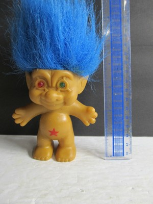 Russ Troll Doll With One Red And One Blue Eye Red Star Emblem 0107 Ebay