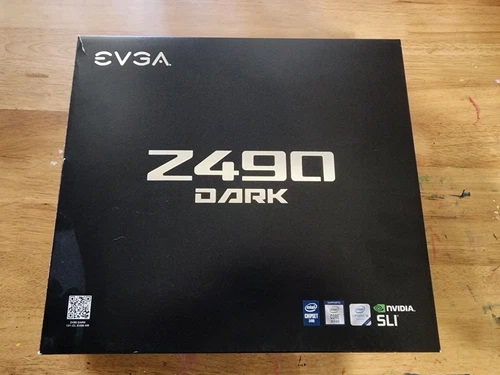 EVGA Z490 Dark Intel LGA 1200 DDR4 EATX Motherboard with Intel i9 10900k CPU