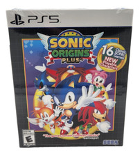 Sonic Origins Plus [Playstation 5 / PS5] w/ Artbook & Slipcover - New Sealed US