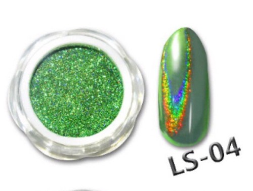 New 6 Colours Rainbow UNICORN Holographic Mirror Effect Powder Nail Art Pigment - Picture 17 of 19
