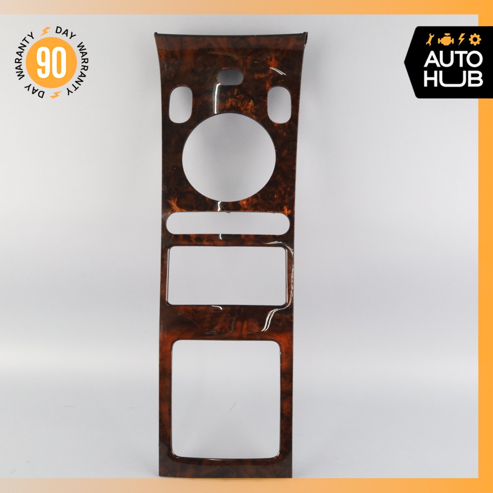 03-13 Bentley Continental GT GTC Center Console Shifter Trim Bezel Wood OEM 65k