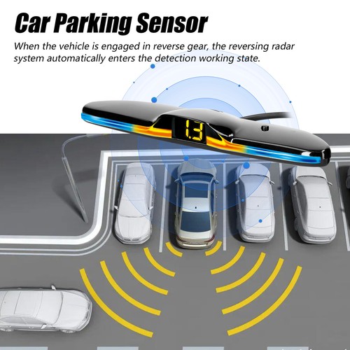 Car Parking Rear Reversing Radars System with 4 Parking Sensors R6Z9 - Picture 6 of 8